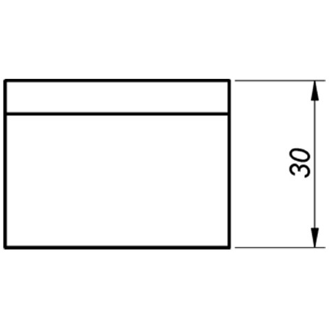 TRADEMASTER - FACING TOOL BIT F0/30 0 DEG X 30MM HIGH 